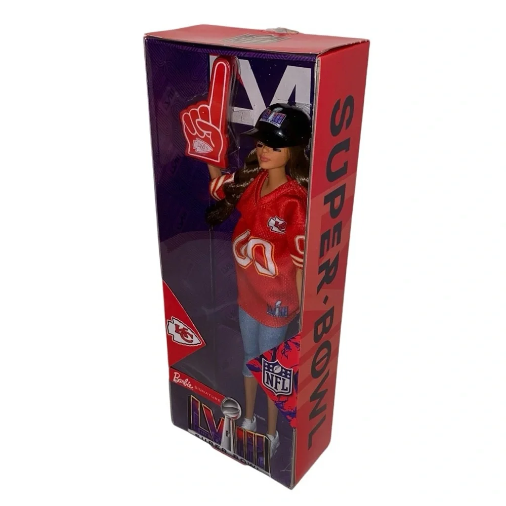 Barbie KC Chiefs NFL Super Bowl Doll